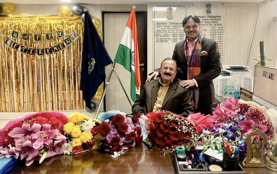 IRS Rameshwar Singh के रिटायरमेंट पर MLA ने दिल की कलम से जताया आभार ...